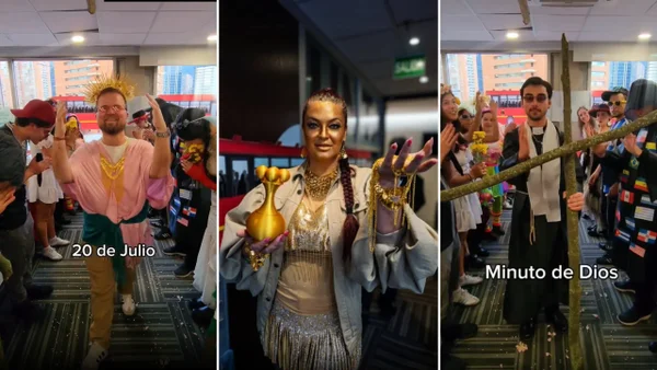 Fiesta de disfraces con temática de estaciones de Transmilenio se hace viral Fiesta de disfraces con temática de estaciones de Transmilenio se hace viral