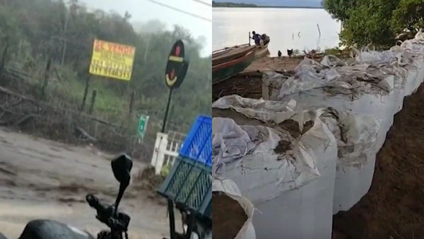 Río Magdalena amenaza con desbordarse en Santander: 50 municipios en alerta por intensas lluvias