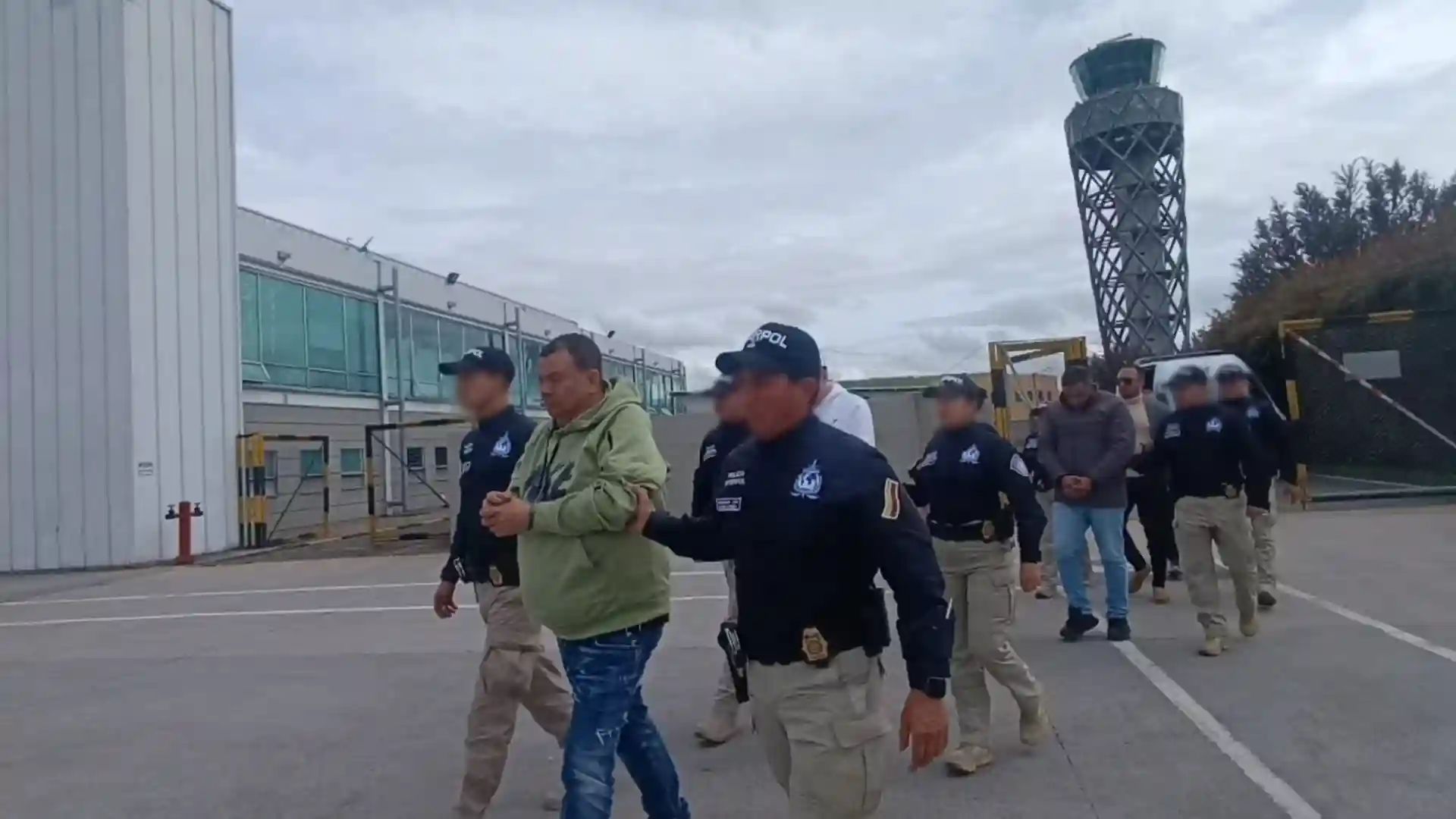 Narcotraficantes extraditados a Estados Unidos.