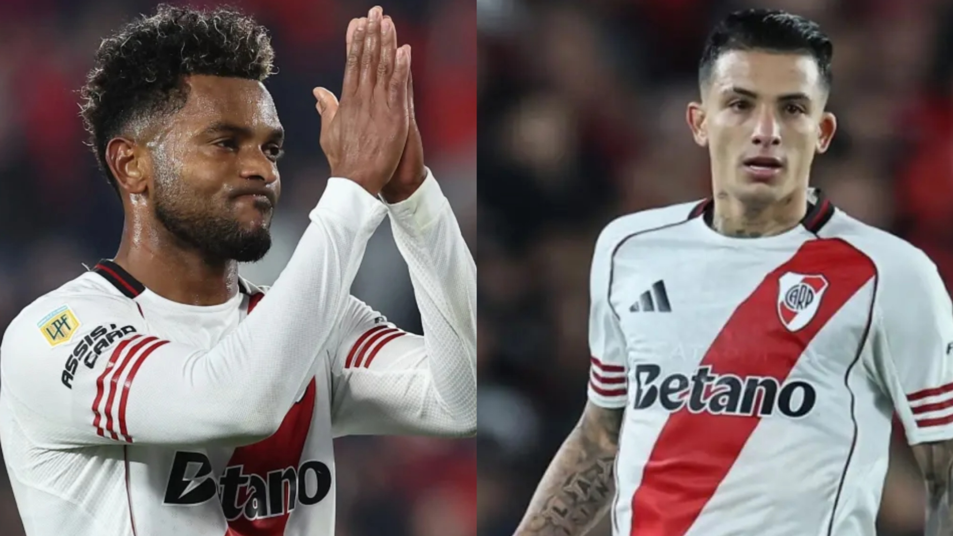 Miguel Borja y Kevin Castaño en el ojo del huracán en River Plate