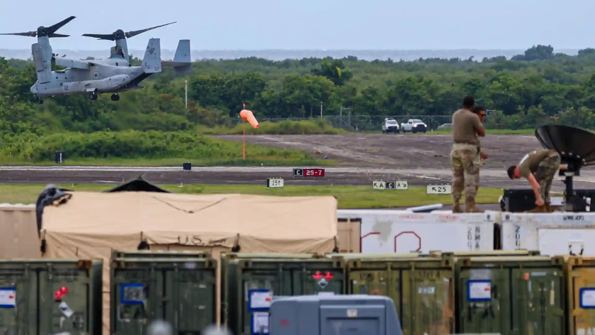 Estados Unidos refuerza su despliegue militar cerca de Venezuela.