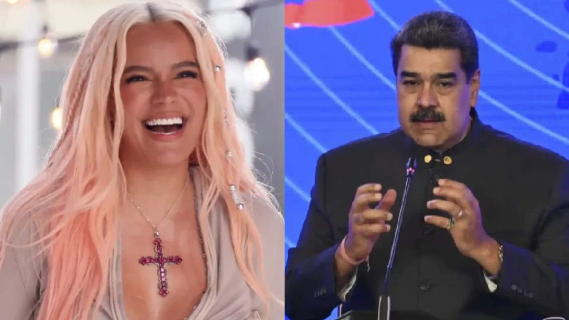 Nicolás Maduro se comparó con Karol G.