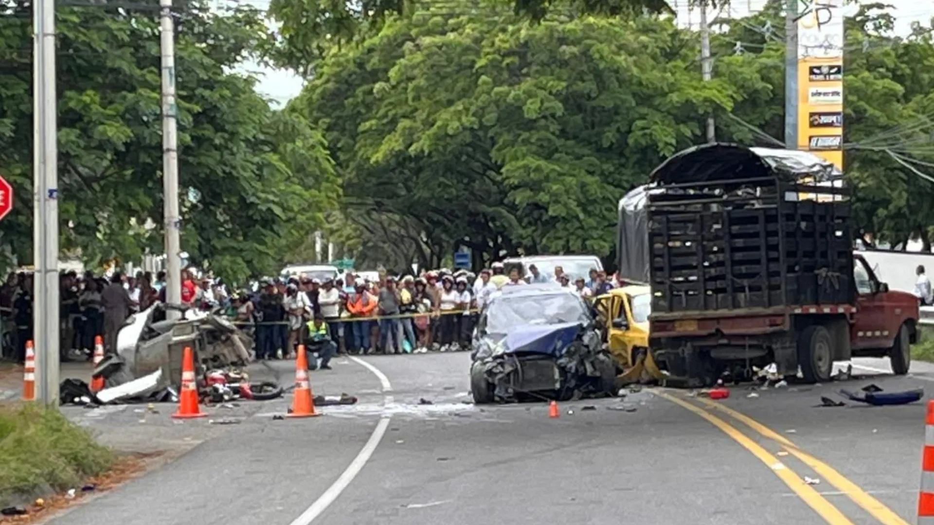 Accidente-Vía-Bogotá-Girardot Foto: redes sociales