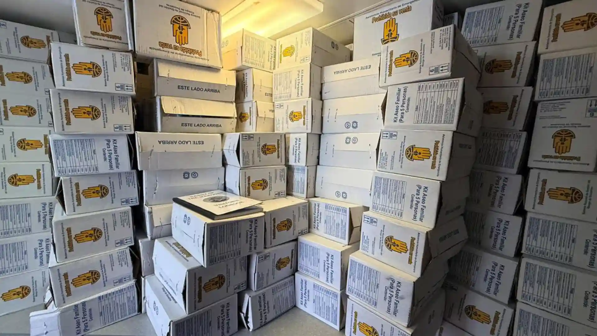 Ayudas humanitarias de Colombia a Jamaica.