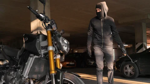 Red ilegal de venta de motos