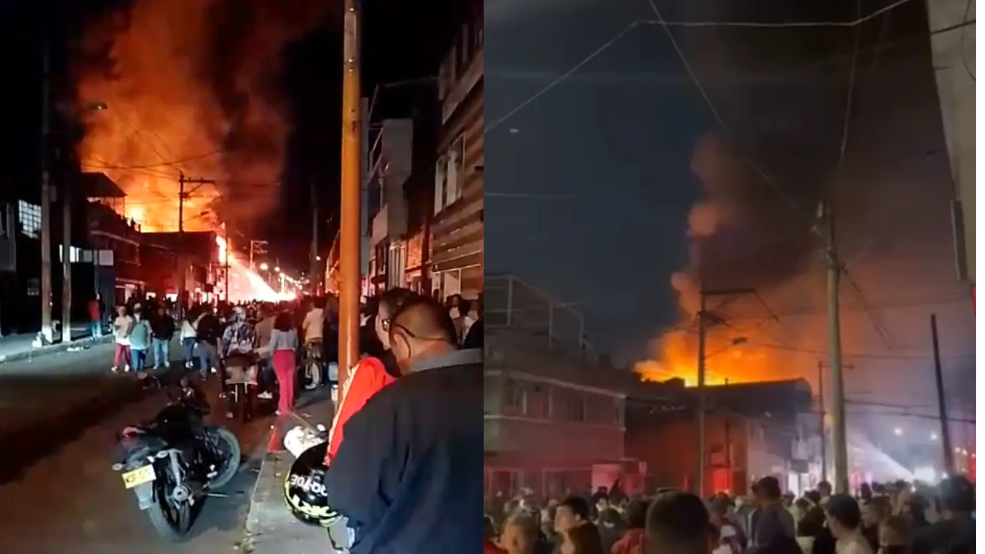 Incendio-Fabrica-12-Octubre-Bogotá Foto: cortesía