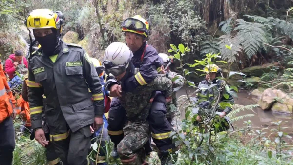Cronología de una emotiva búsqueda: así fue el rescate del extranjero que se extravió en Bogotá Cronología de una emotiva búsqueda: así fue el rescate del extranjero que se extravió en Bogotá
