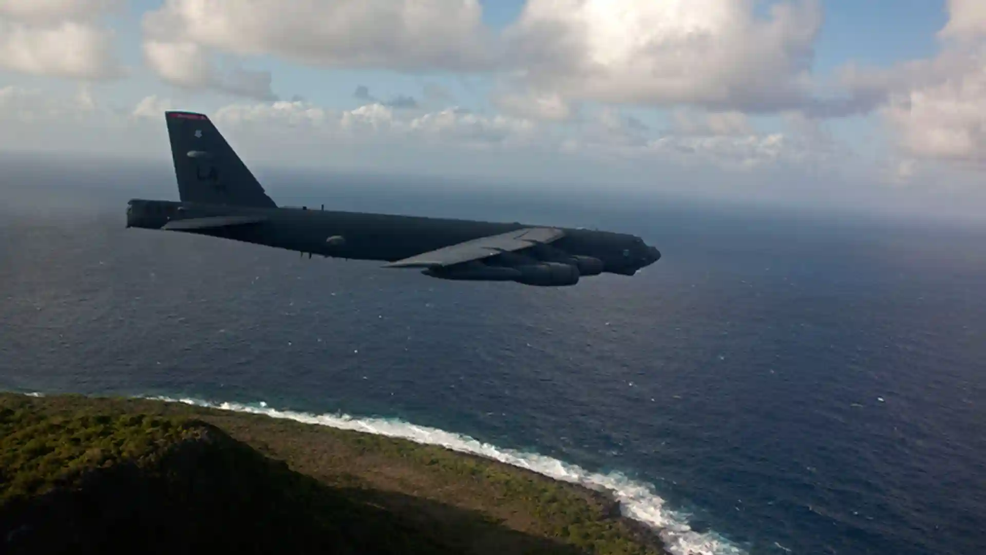 Avión B-52 de Estados Unidos.
