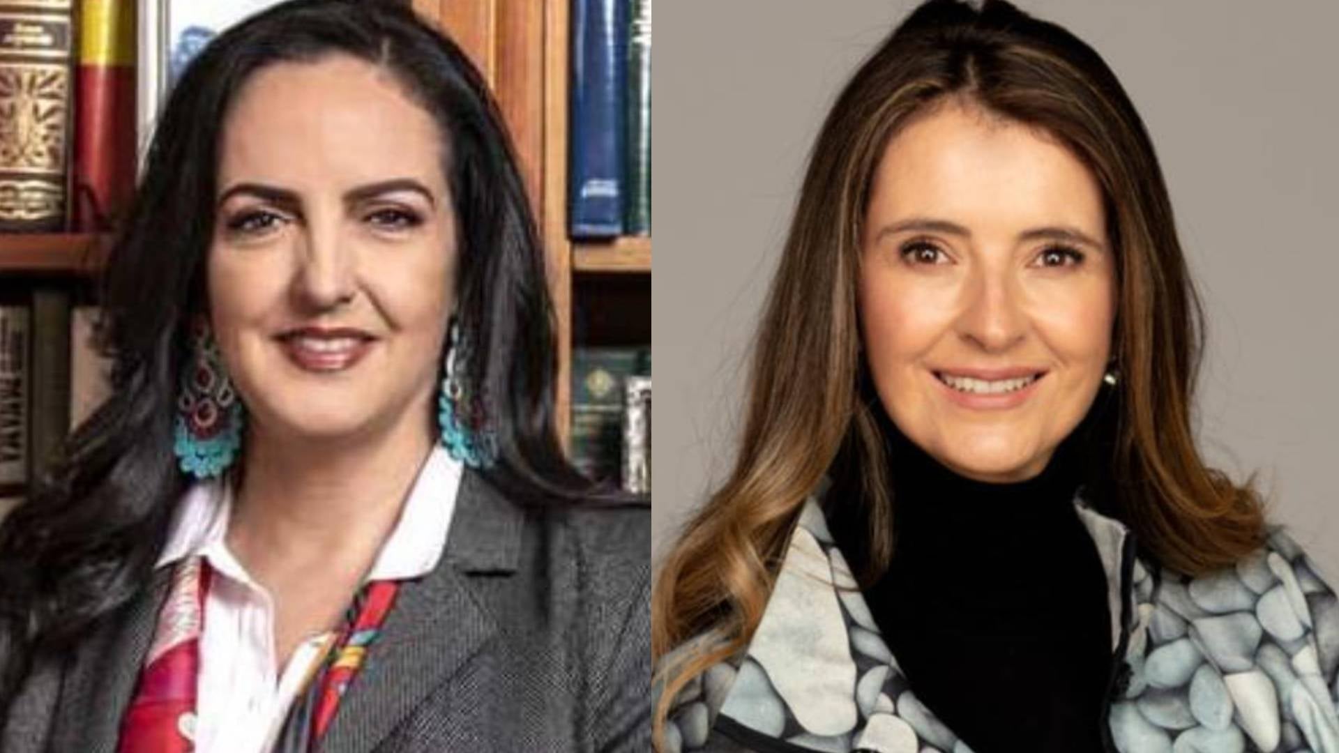 Precandidatas María Fernanda Cabal y Paloma Valencia respaldan a director del Centro Democrático