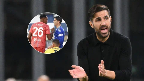 Cesc Fabregas sobre Yerry Mina