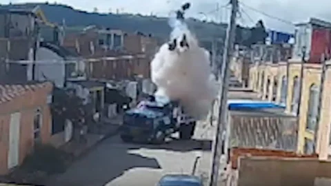 Explosión volqueta Tunja