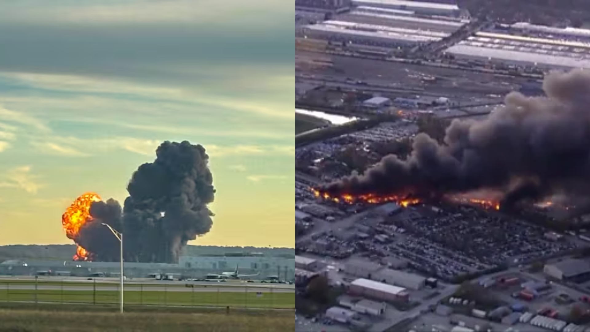 Foto: montaje realizado con imágenes de la AFP y WLKY