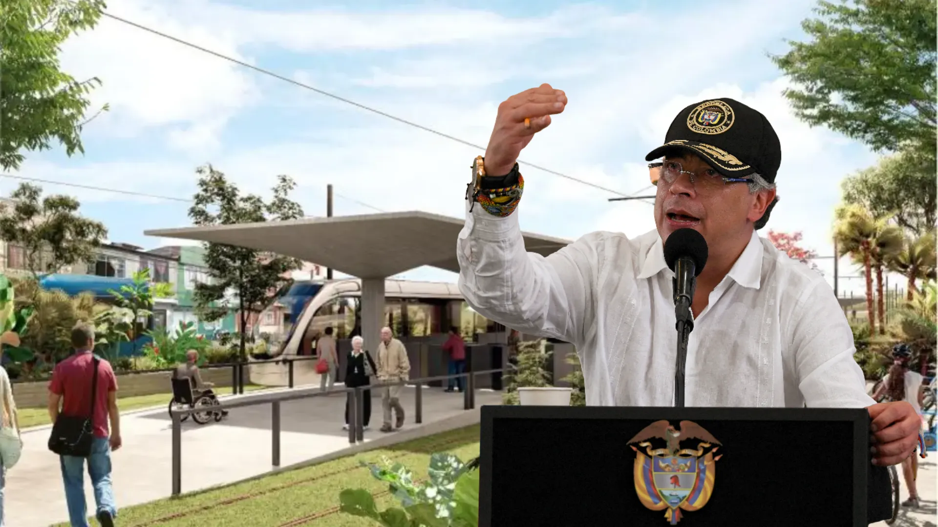 Foto: montaje realizado con imágenes de la Gobernación del Valle dle Cauca y la AFP