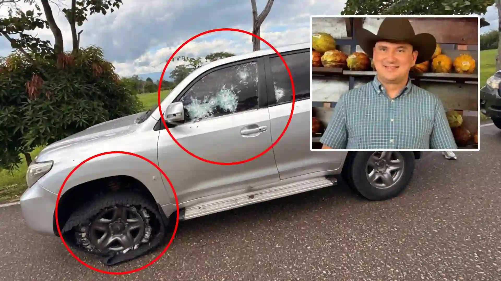 ELN instaló camión en la vía Tame – Arauca, tras el ataque armado contra el gobernador de Arauca