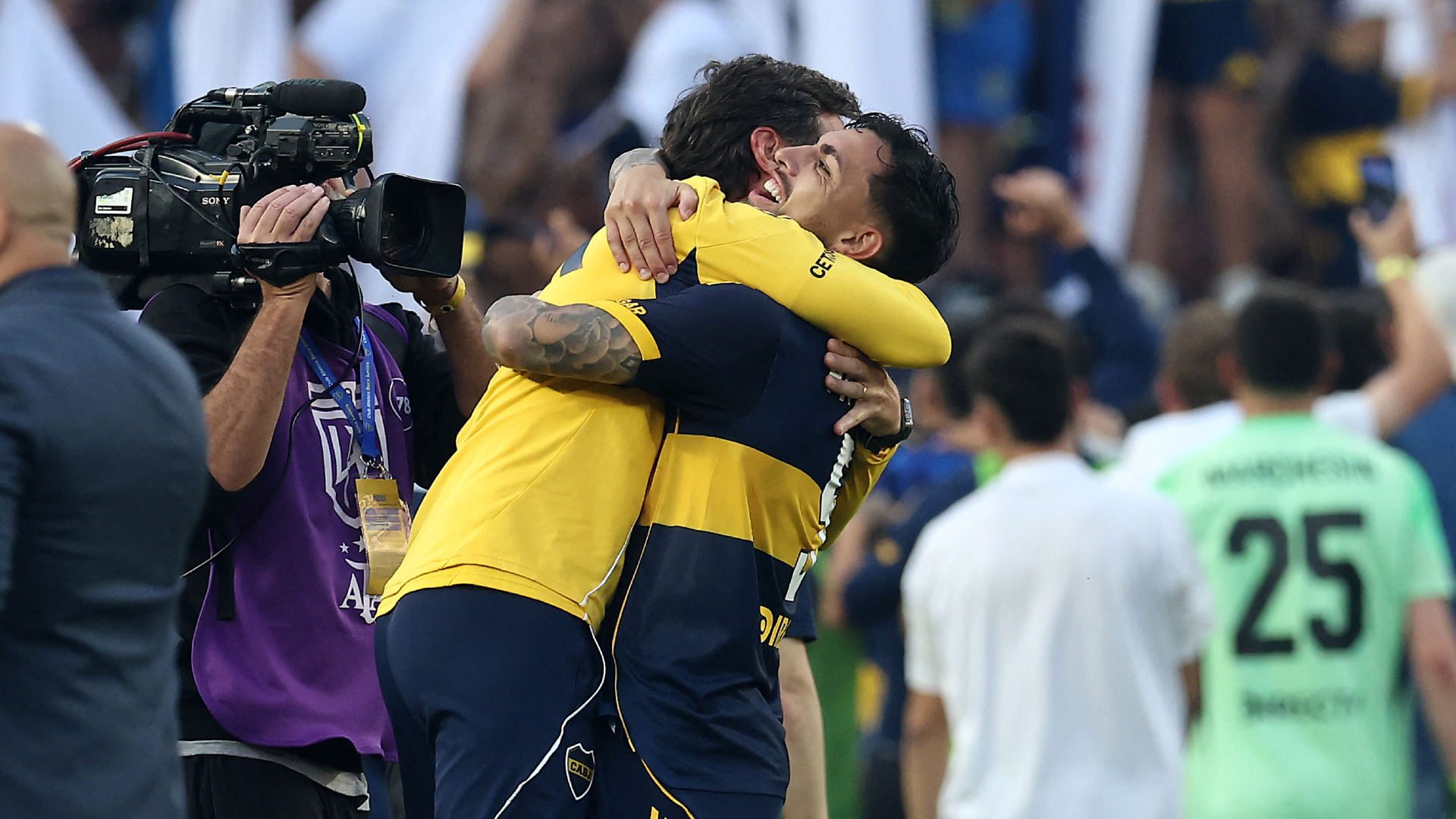 Leandro Paredes con Boca Juniors.
