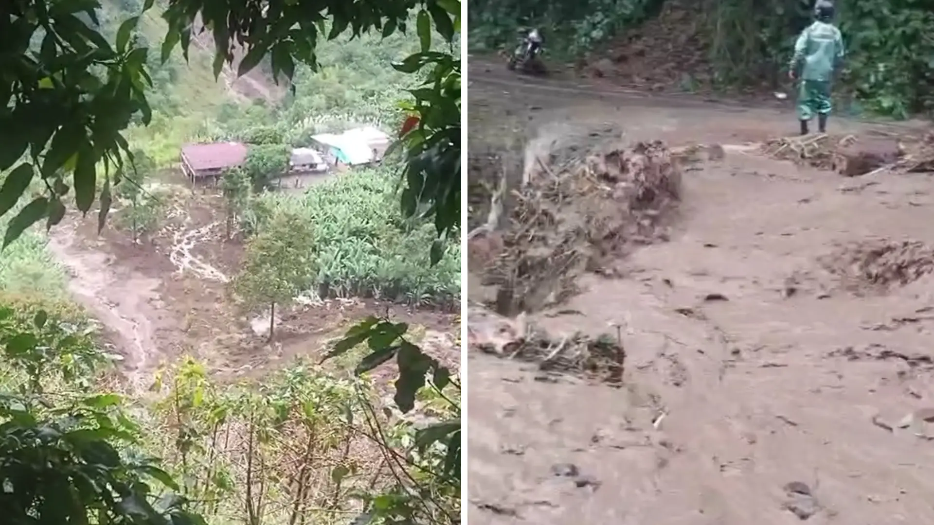 Deslizamientos en Antioquia