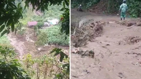 Deslizamientos en Antioquia