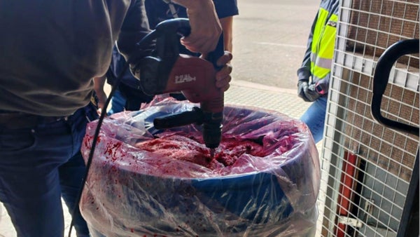 Así cayó en Alicante la red que enviaba cocaína en pulpa de fruta desde Colombia a España