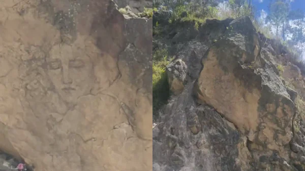 Viral: aseguran ver la imagen de la Virgen María en una montaña de Boyacá