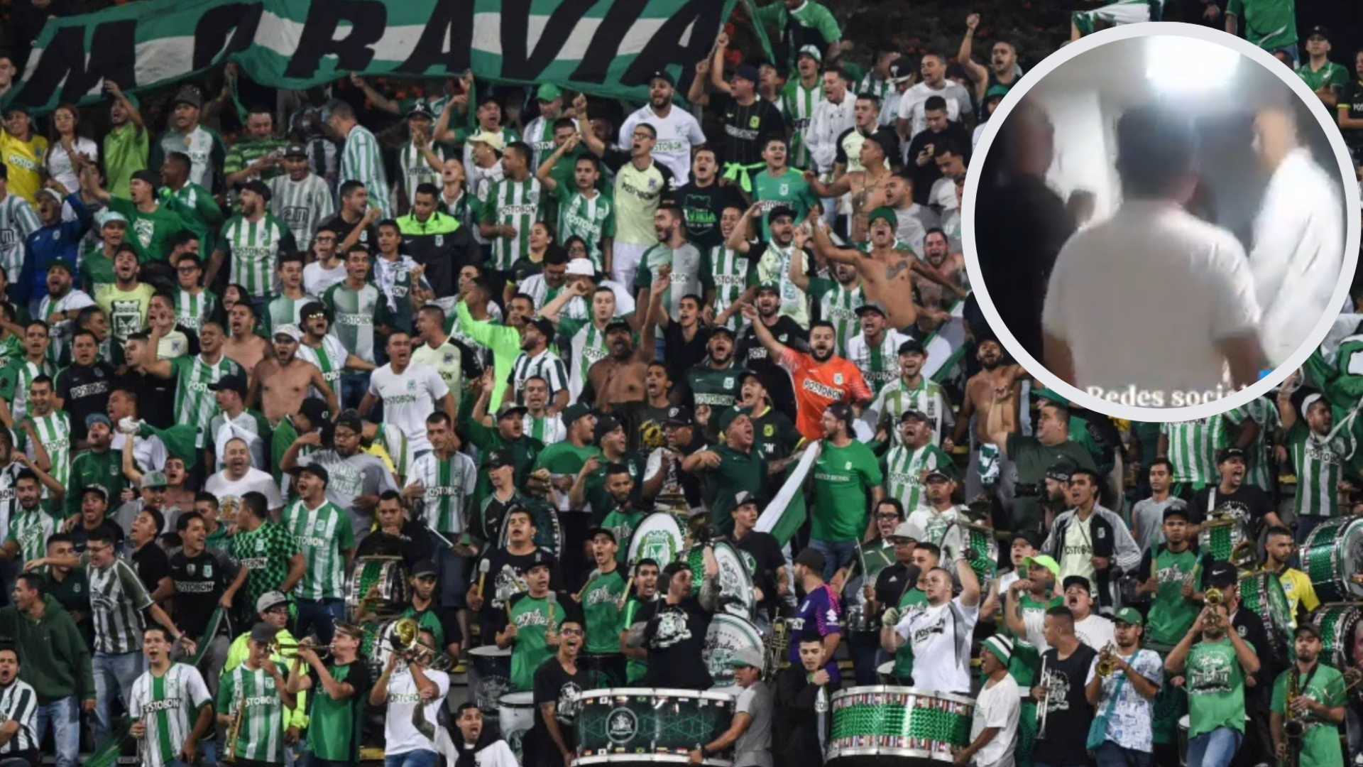 Hinchas Nacional agreden América de Cali en hospital