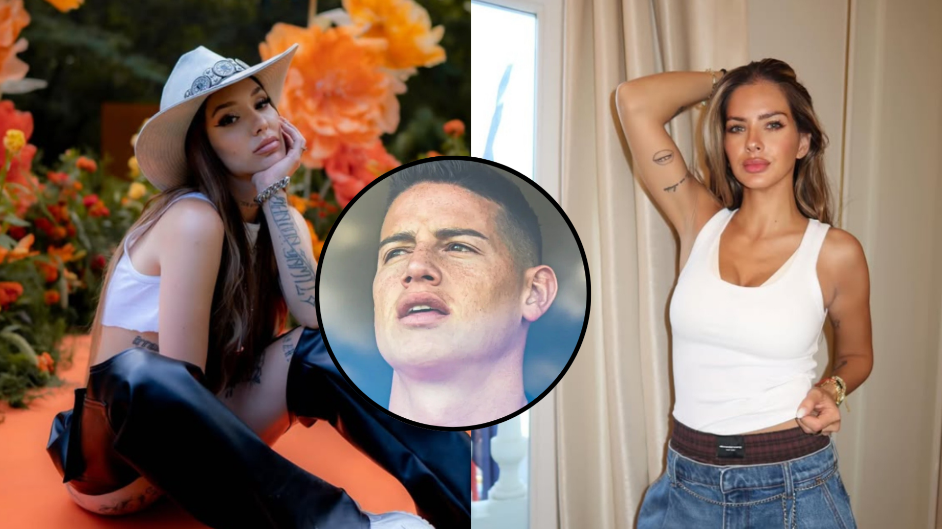 James Rodríguez en chismes por La Joaqui y La China Argentina