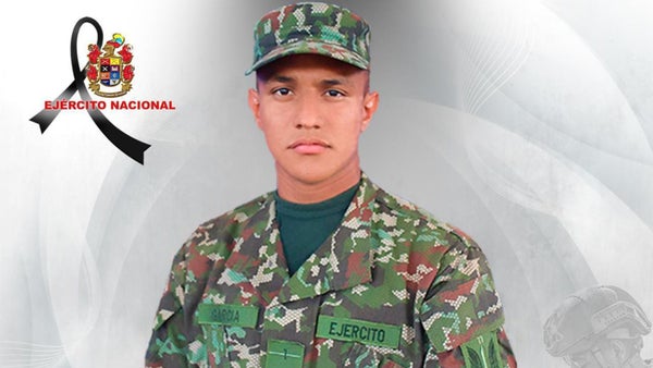 Ejército confirma la muerte del soldado Andrés García en enfrentamientos con disidencias en Tibú