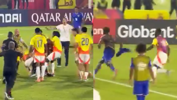 Revelan video inédito de la brutal pelea entre jugadores de la Selección Colombia y Francia durante el Mundial Sub17 Revelan video inédito de la brutal pelea entre jugadores de la Selección Colombia y Francia durante el Mundial Sub17
