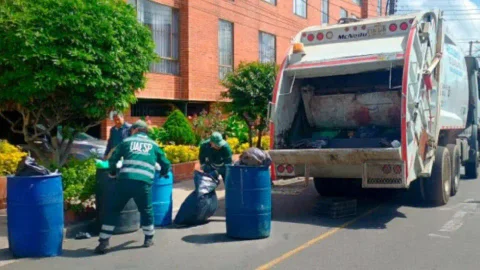 Camiones de Basura en Bogotá