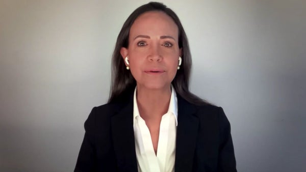 "Regenerar la economía de un pueblo libre": el discurso de María Corina Machado en el 'Manifiesto de Libertad' "Regenerar la economía de un pueblo libre": el discurso de María Corina Machado en el 'Manifiesto de Libertad'