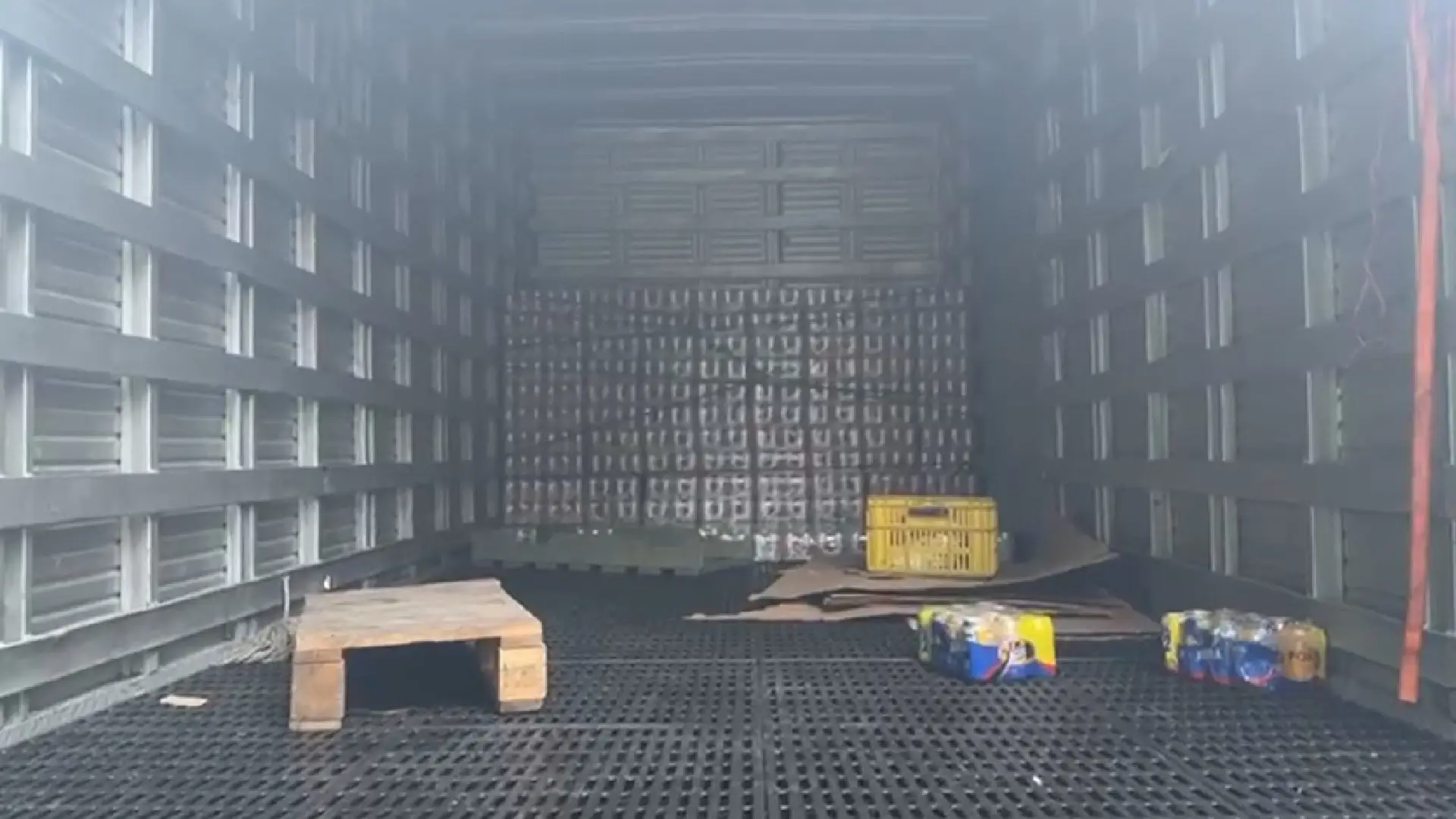 Robo a camión de cerveza en Bogotá