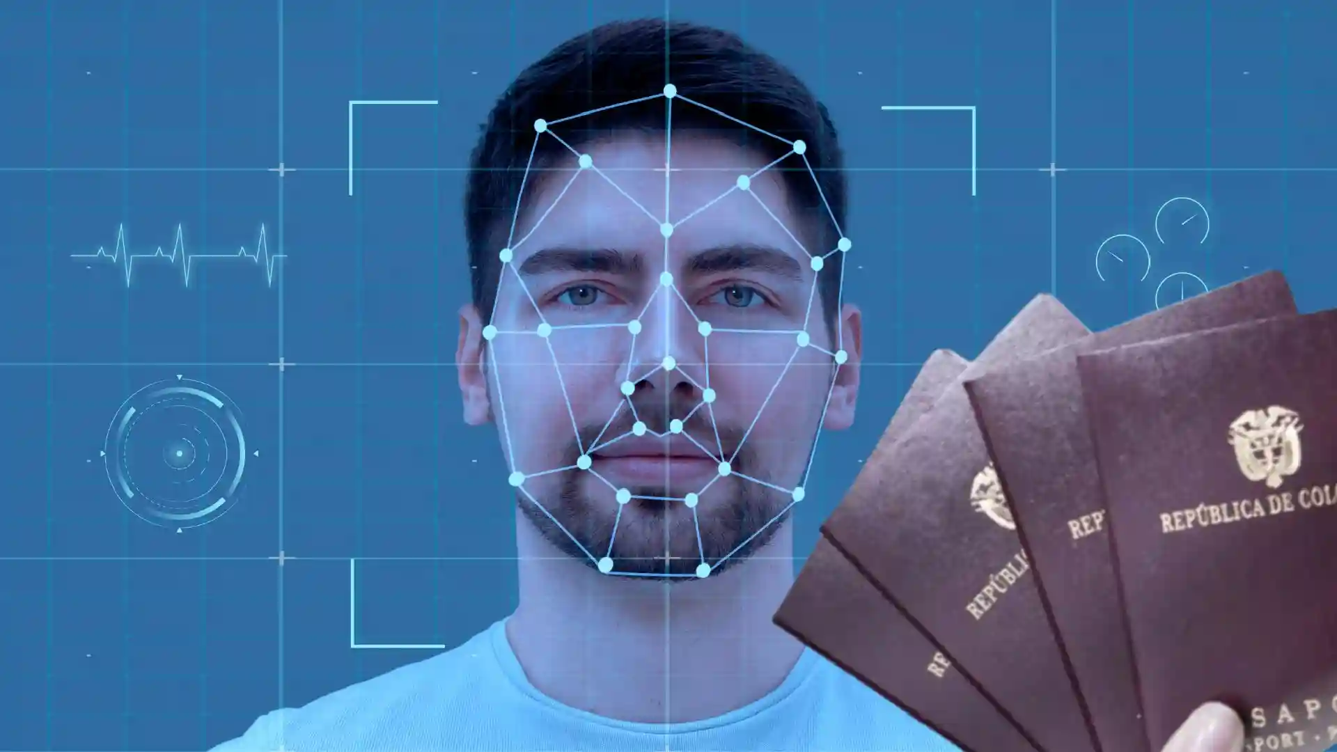 Pasaporte en Colombia con reconocimiento facial