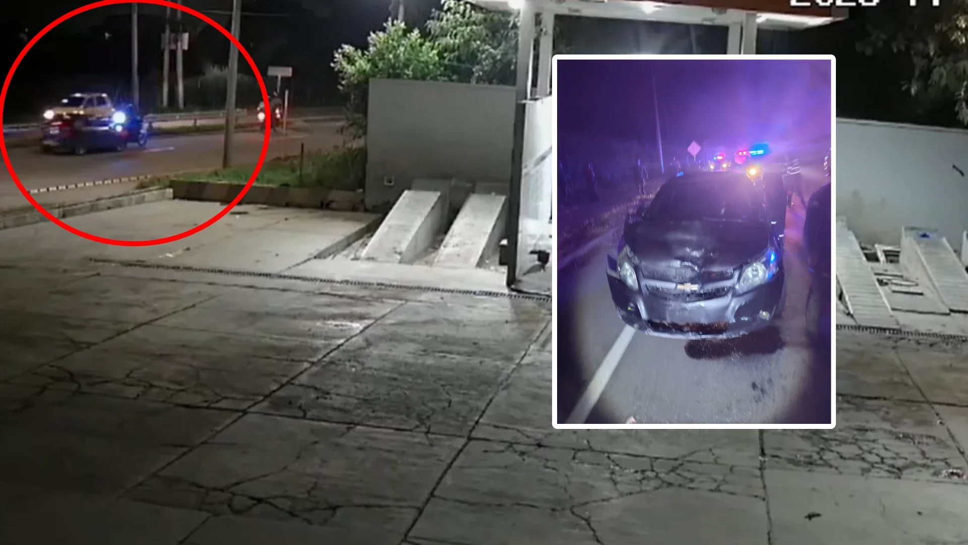 Conductor ebrio atropelló a dos soldados en Valle.