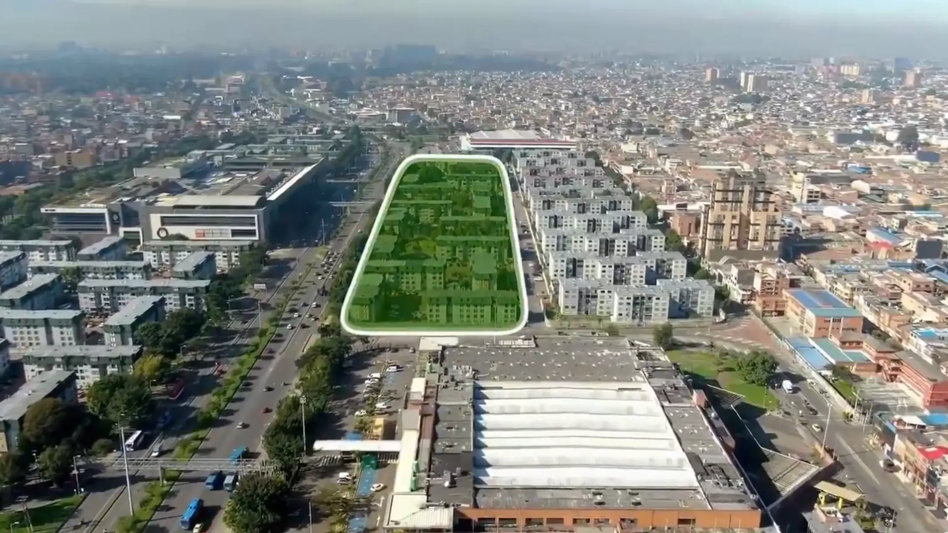 Conjunto residencial Metropolis Transmilenio