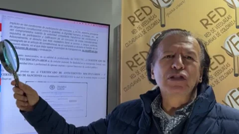 Denuncia la hizo la Red de Veedurías.