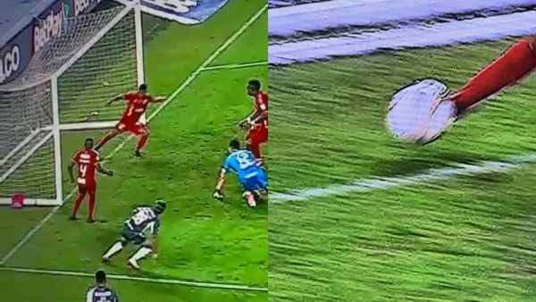 En fotos: todos los ángulos del polémico gol de Junior frente a América de Cali