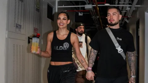 Andrea Valdiri y Daniel Sepúlveda (Imagen tomada de IG)