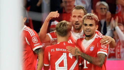 Harry Kane Luis Díaz Bayern Múnich