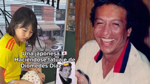Influencer se tatuó a Diomedes Díaz