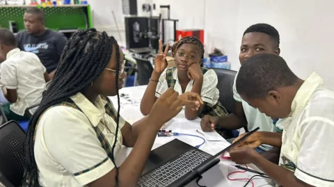 Evento de robótica en Chocó.