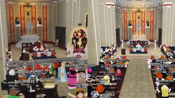 Inédito: iglesia peruana estaría celebrando misas virtuales desde Roblox