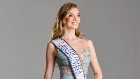Catalina Duque Senorita Colombia en Miss International