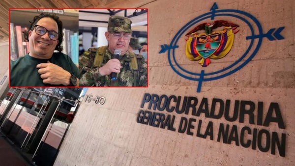 Suspensión indefinida para el general Juan Miguel Huertas y William Mejía por supuestos nexos con disidencias