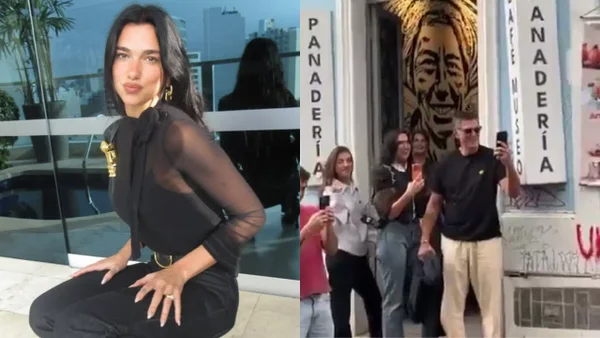 Dua Lipa causa sensación en Bogotá: así fue el momento en que le rapearon Dua Lipa causa sensación en Bogotá: así fue el momento en que le rapearon