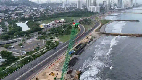 Gran Malecón del Mar de Cartagena, una obra de 50 millones de dólares que transformará el turismo