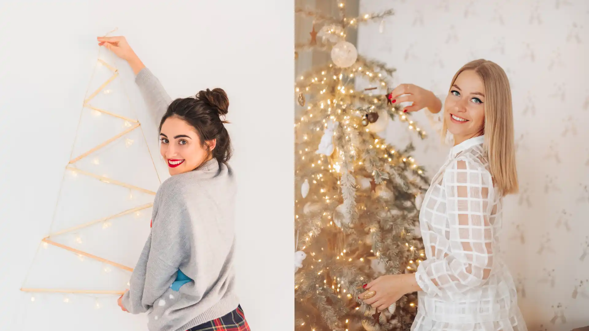 Tendencia de decoración para Navidad