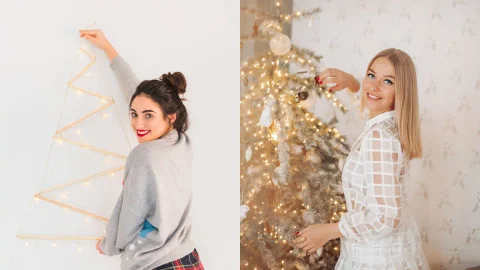 Tendencia de decoración para Navidad