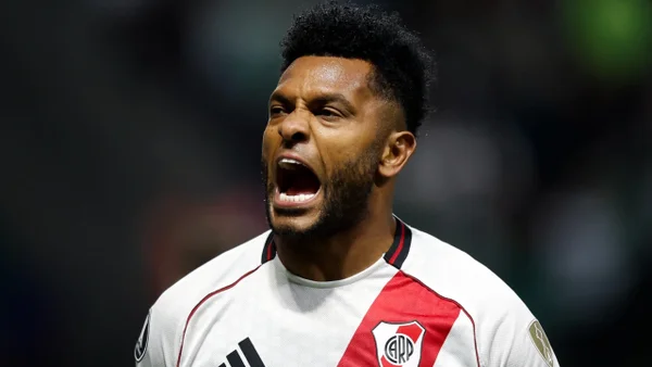 ¿Vuelve a Colombia? Miguel Borja no continuará en River Plate en 2026