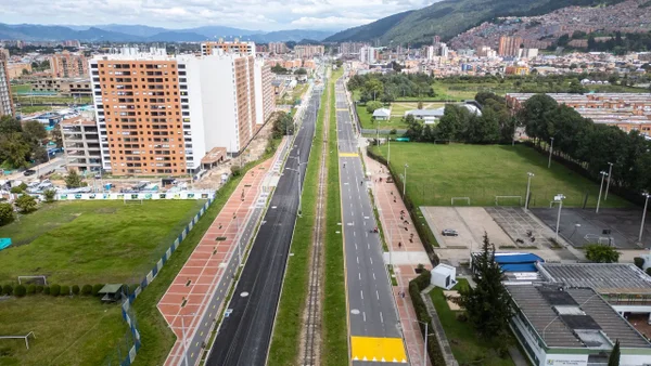 Entregan obra que mejorará la movilidad en el norte de Bogotá: beneficiará a más del millón