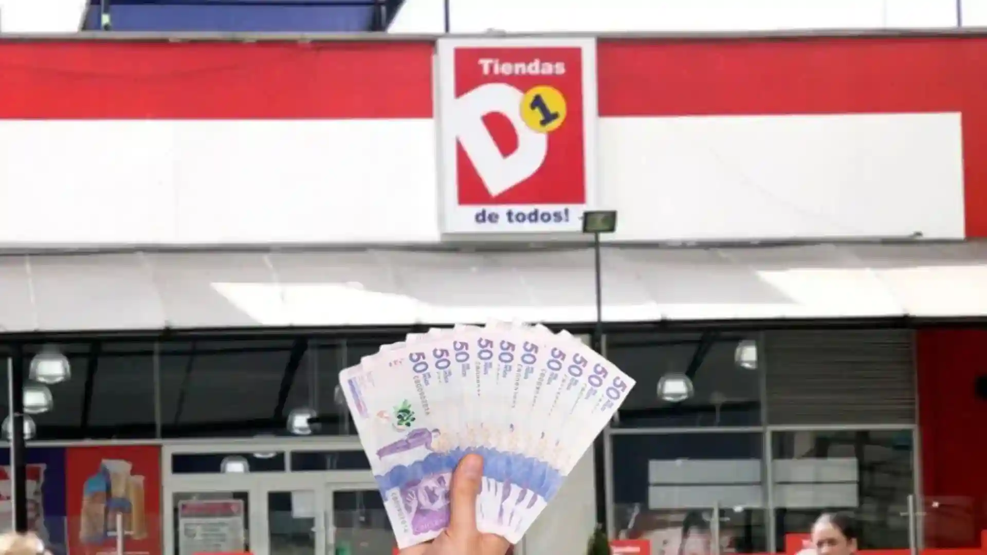 Tiendas D1 como cajero de usuarios BBVA