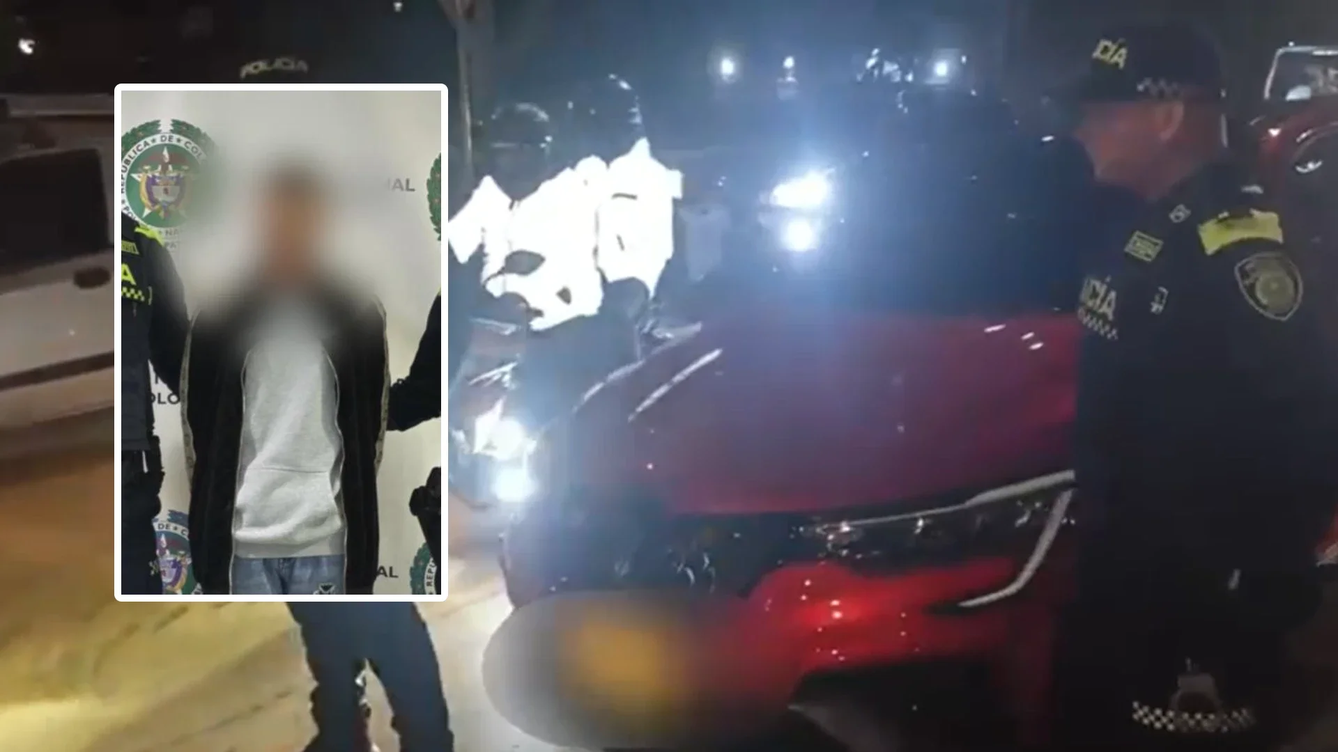 Capturan a ladrón luego de persecución en Bogotá.